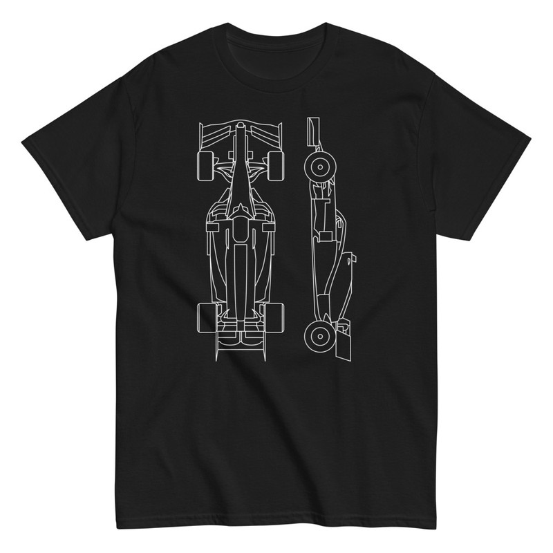 Camisetas: Camiseta Coche Fórmula 1Proyecto Rejilla 3D