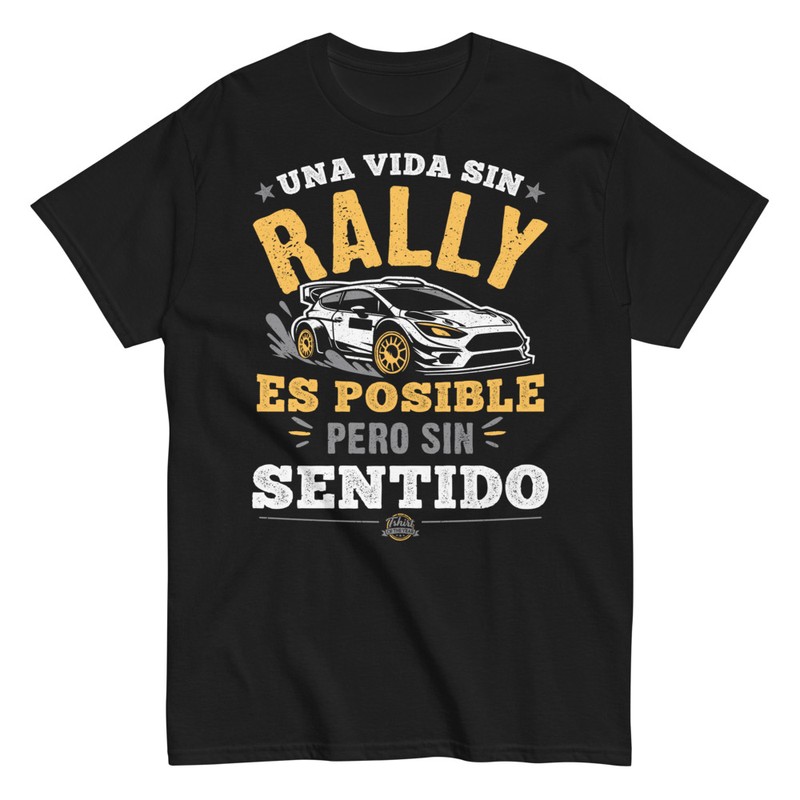 Camisetas: Una Vida Sin Rally No Es Posible Coches