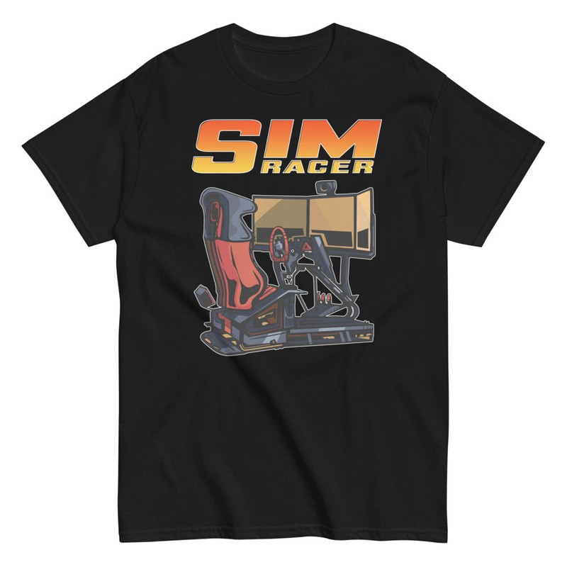 Camisetas: Camiseta Sim Racer para gamers