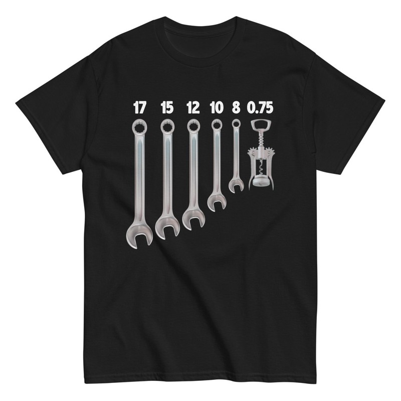 Camisetas: Llaves Mecánicas y Sacacorchos