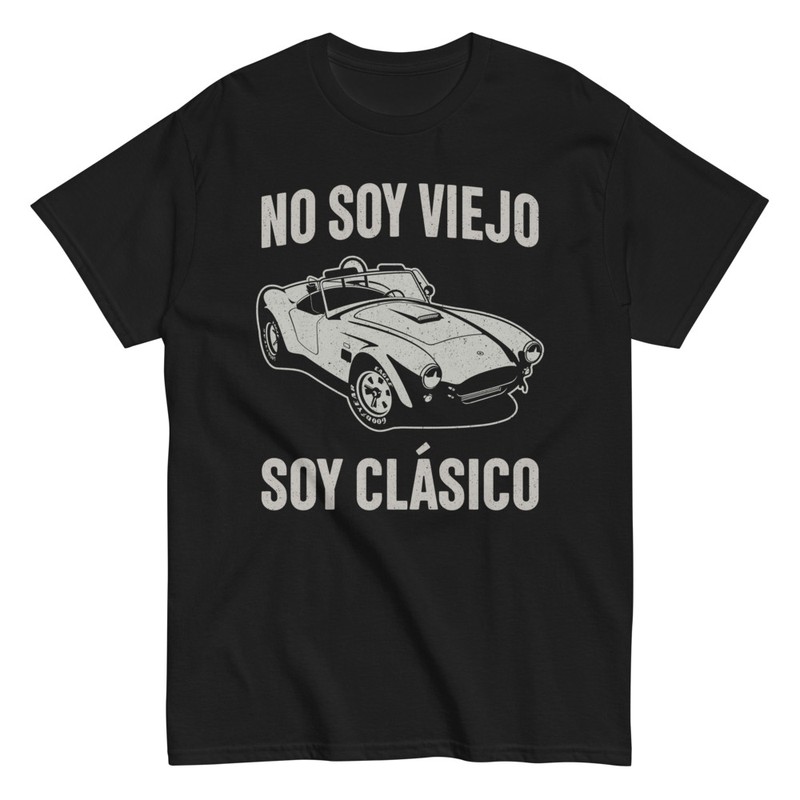 Camisetas: No Soy Viejo Soy Clásico Shelby AC Cobra