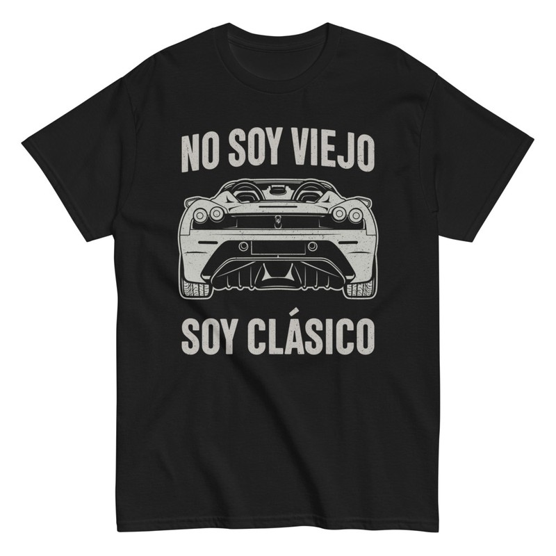 Camisetas: No Soy Viejo Soy Clásico Ferrari