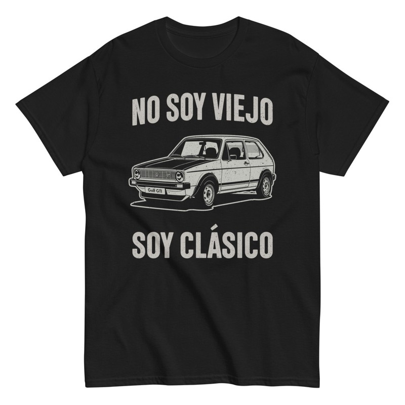 Camisetas: VW Golf GTI Clásico No Soy Viejo