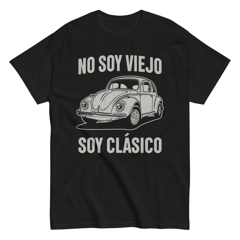 Camisetas: No Soy Viejo Soy Clásico Volkswagen Escarabajo