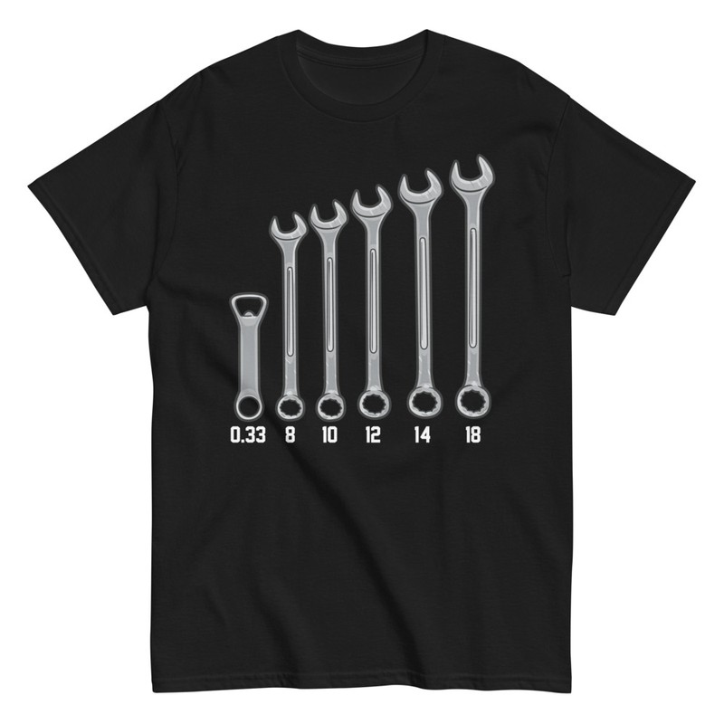 Camisetas: Camiseta Llaves Mecánico y Abridor de Cerveza