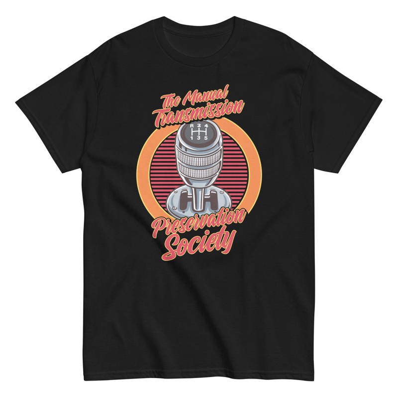 Camisetas: Manual Transmission Preservation Society