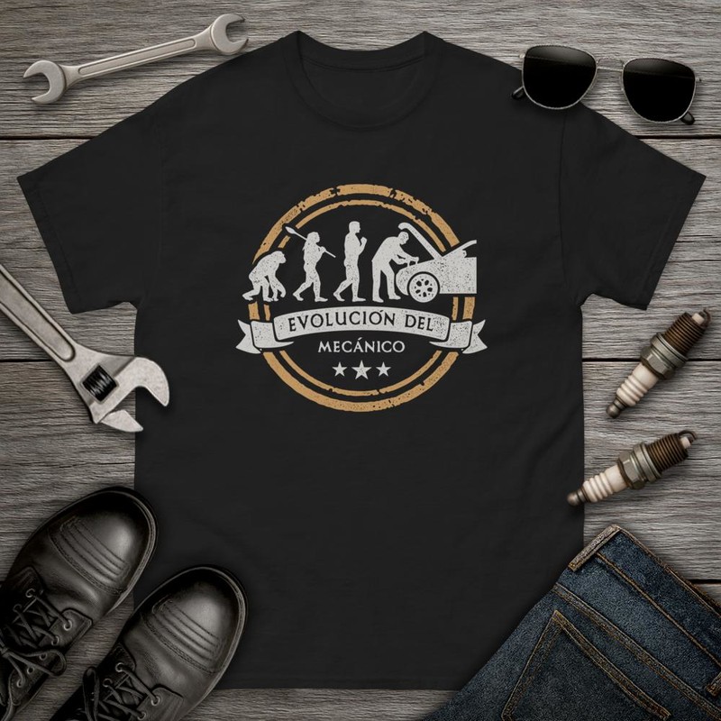 Camisetas: Evolución Del Mecánico