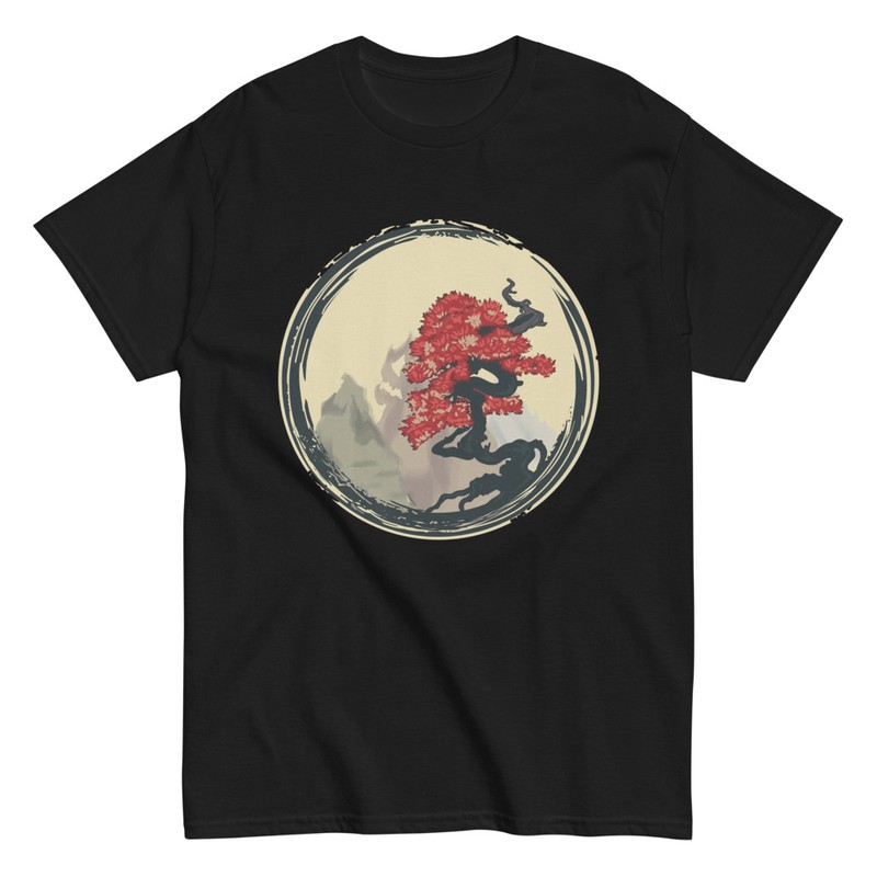 Camisetas: Enso y Bonsái Zen Japonés