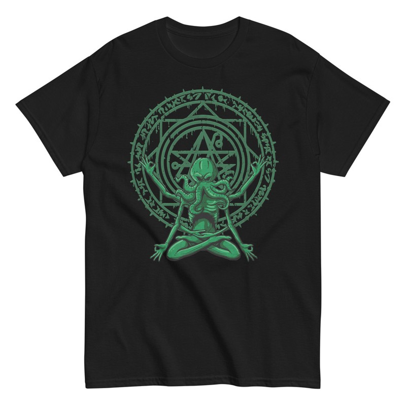 Camisetas: Cthulhu Yoga Ritual Místico