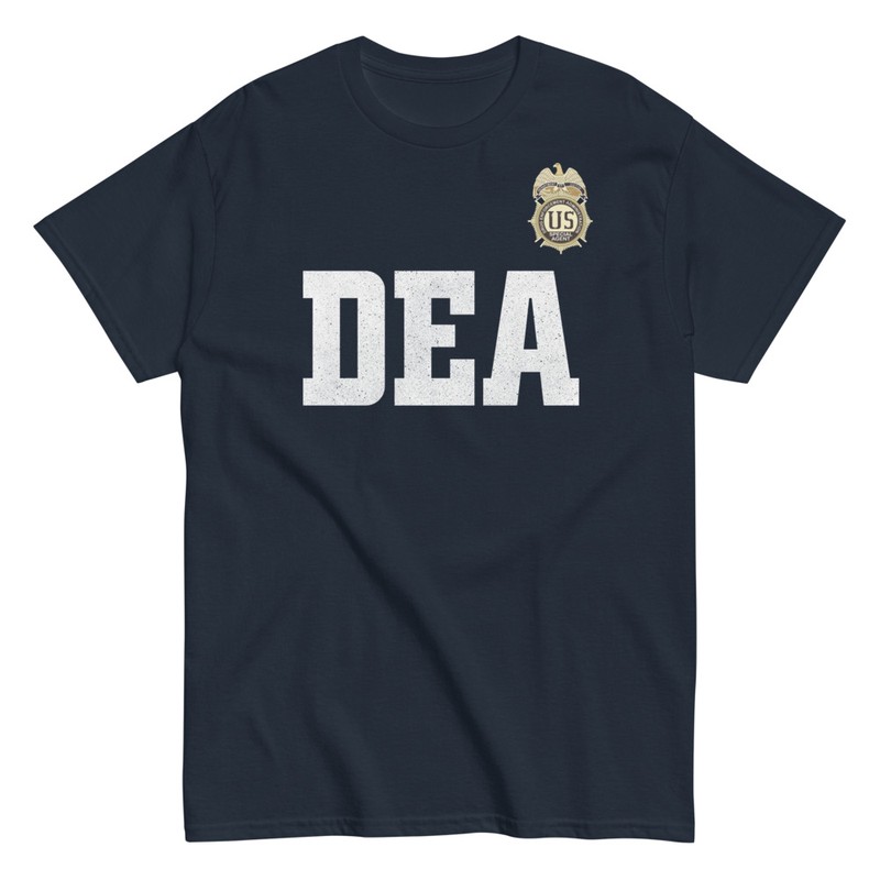 Camisetas: Disfraz Agente DEA