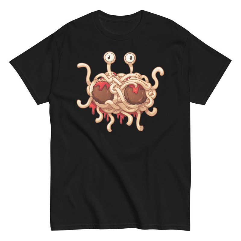 Camisetas: Monstruo Espagueti Volador