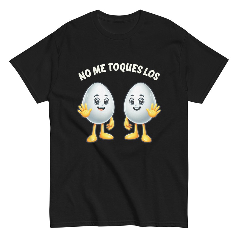 Camisetas: Camiseta graciosa No Me Toques Los Huevos