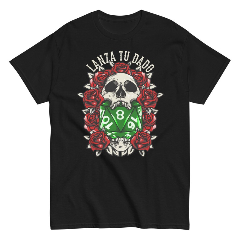Camisetas: Camiseta Lanza tu dado