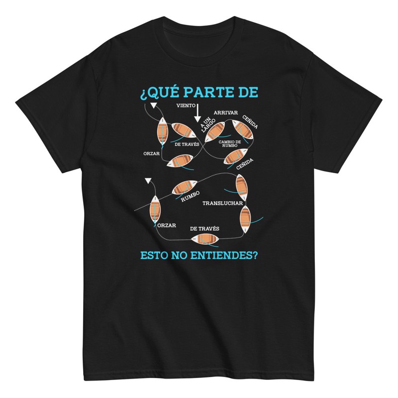 Camisetas: Maniobras Velero Humor Náutico