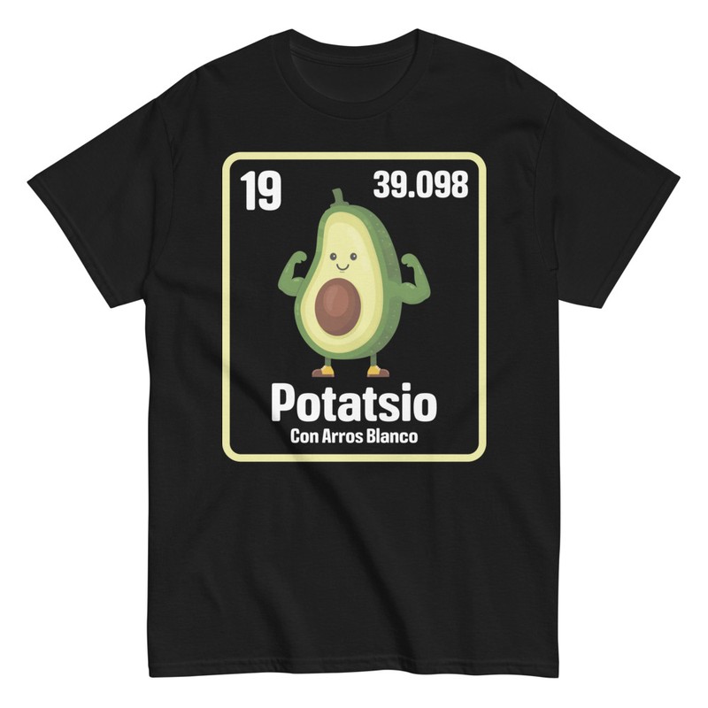 Camisetas: Aguacate Potasio Arroz Blanco