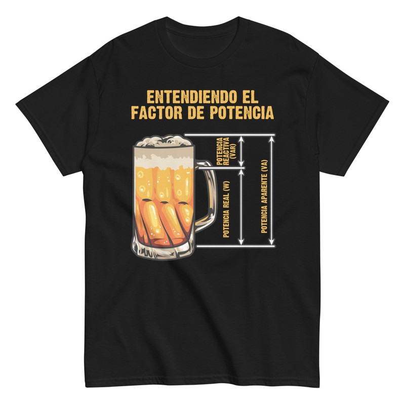 Camisetas: Entendiendo el Factor de Potencia