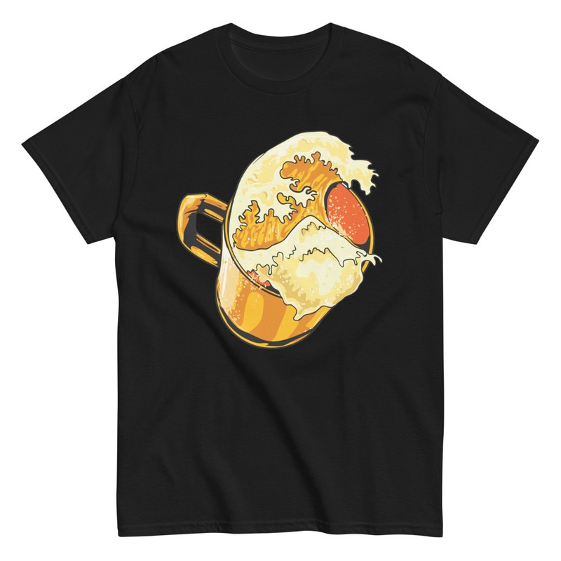Camisetas: Jarra de Cerveza Gran Ola