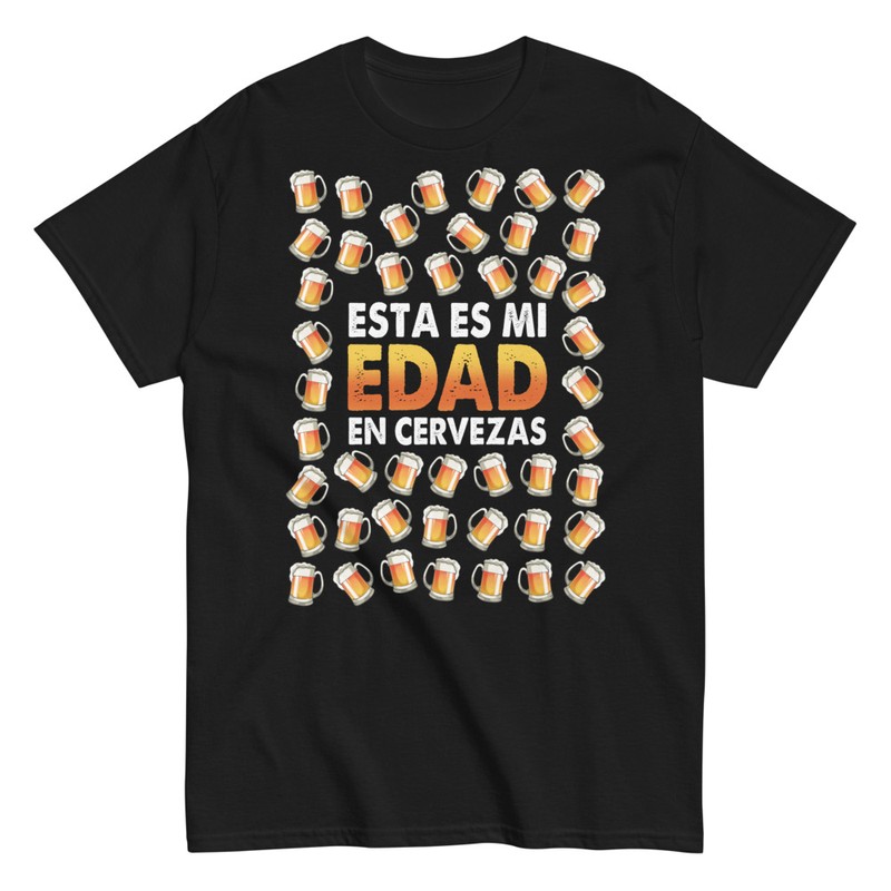 Camisetas: Edad en Cervezas 45 Cumpleaños