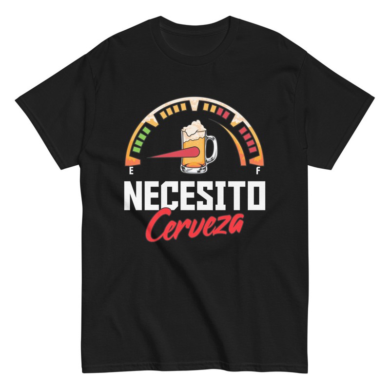 Camisetas: Necesito Cerveza Depósito Vacío