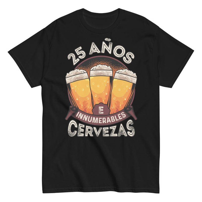 Camisetas: 25 Años e Innumerables Cervezas
