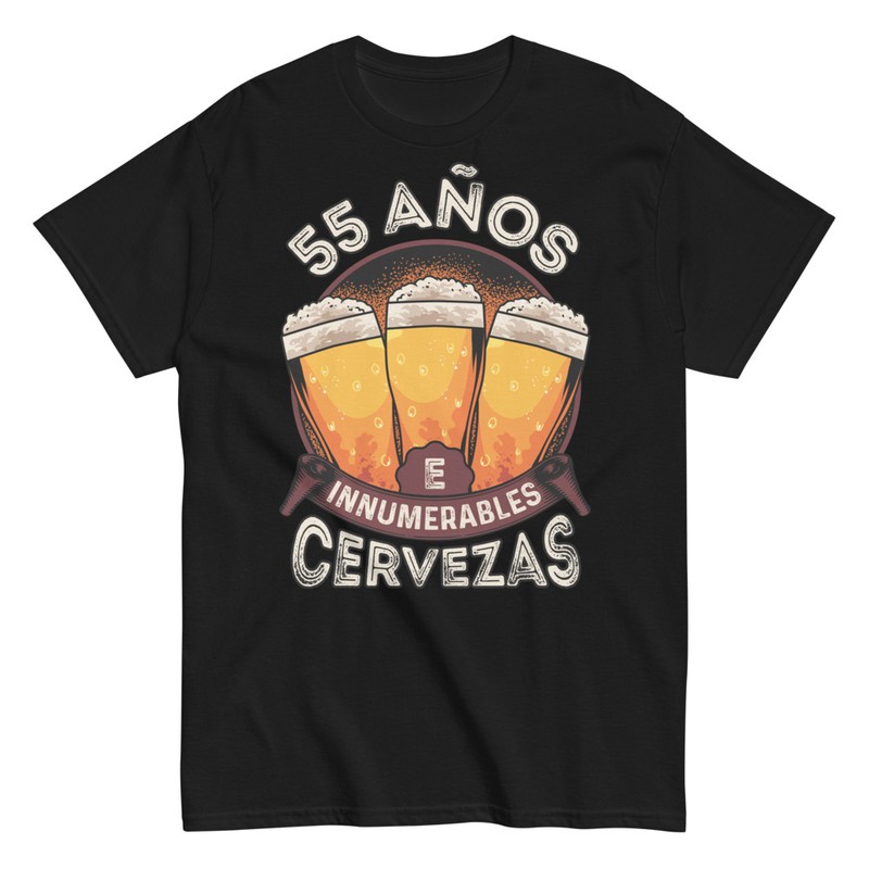 Camisetas: 55 Años e Innumerables Cervezas