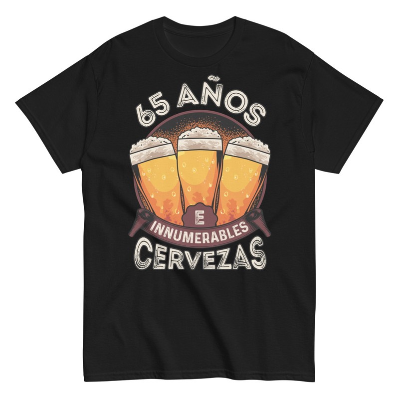 Camisetas: 65 Años Innumerables Cervezas