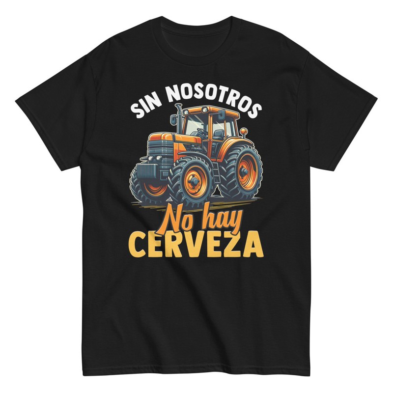 Camisetas: Tractorista Sin Nosotros No Hay Cerveza
