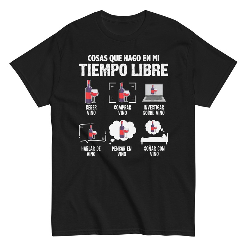 Camisetas: Tiempo Libre y Vino