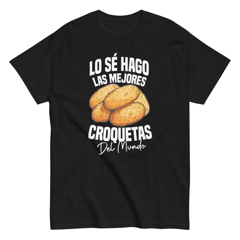 Camisetas: Chef Croquetas Del Mundo