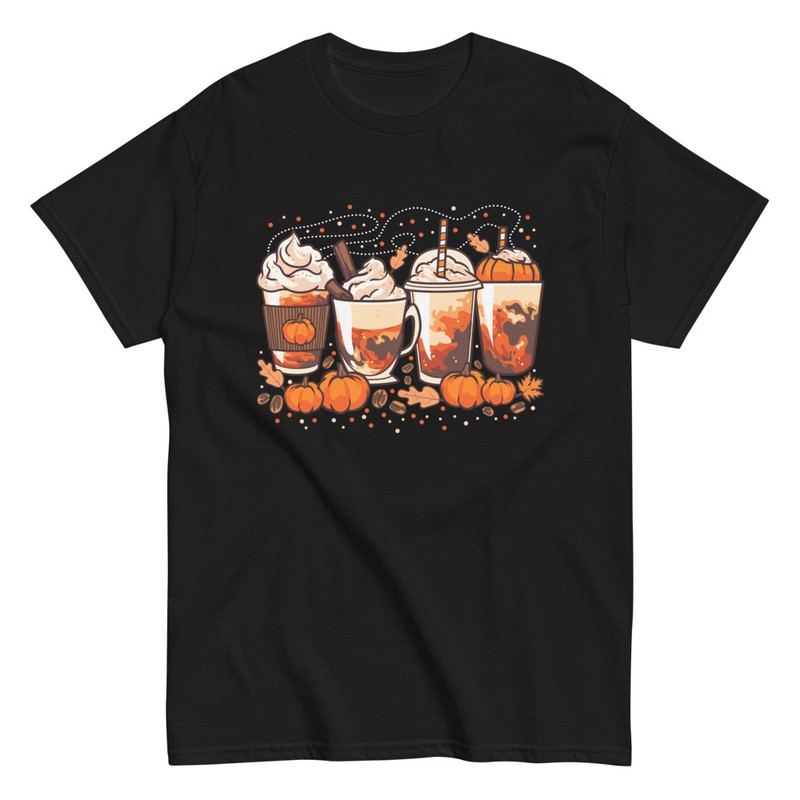 Camisetas: Cafés Otoñales de Halloween