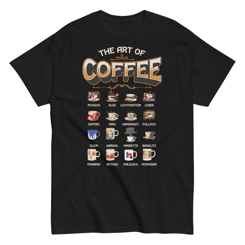 Camisetas: Arte del Café: Cafés de los Grandes Pintores