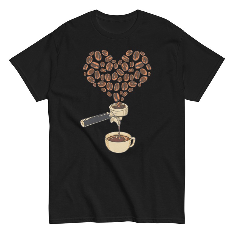 Camisetas: Café Grano Molido Cafetera Espresso