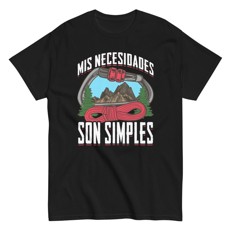 Camisetas: Mis Necesidades Simples en Escalada