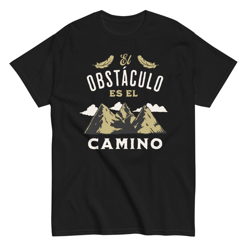 Camisetas: Obstáculo Es El Camino Motivación