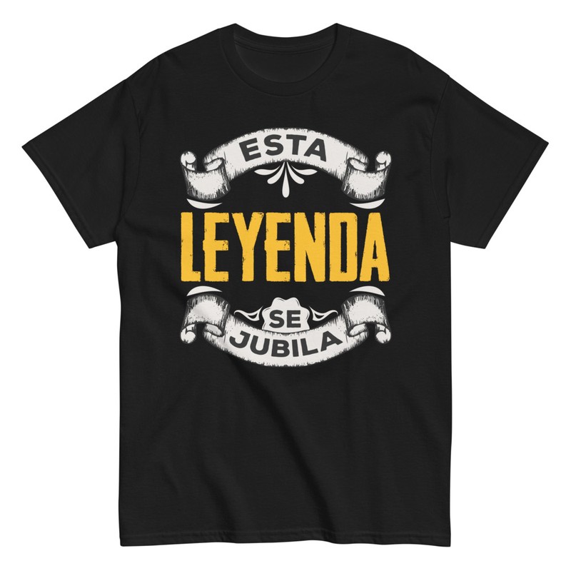 Camisetas: Esta Leyenda Se Jubila