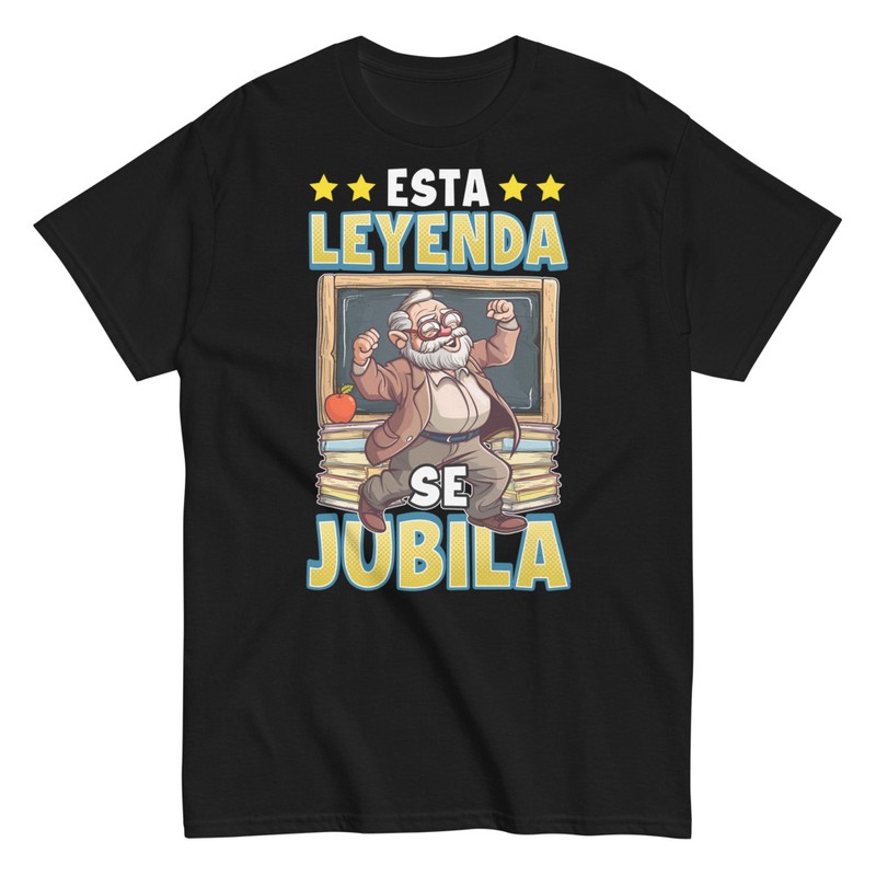Camisetas: Camiseta Leyenda Jubilación Profesor