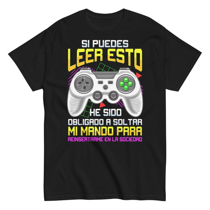 Camisetas: Controlador Gamer Reinserción Social