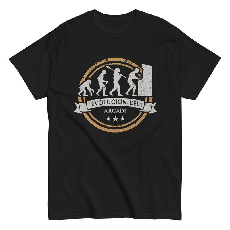Camisetas: Evolución Del Arcade Videojuegos