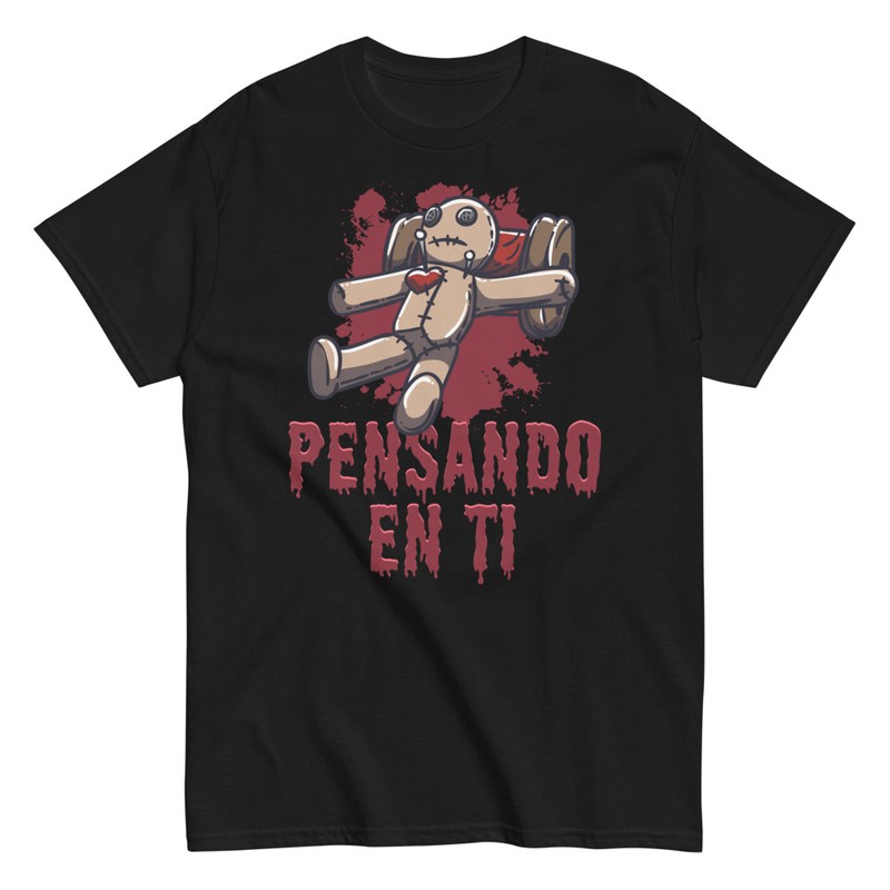 Camisetas: Muñeco De Vudú Pensando En Ti Halloween