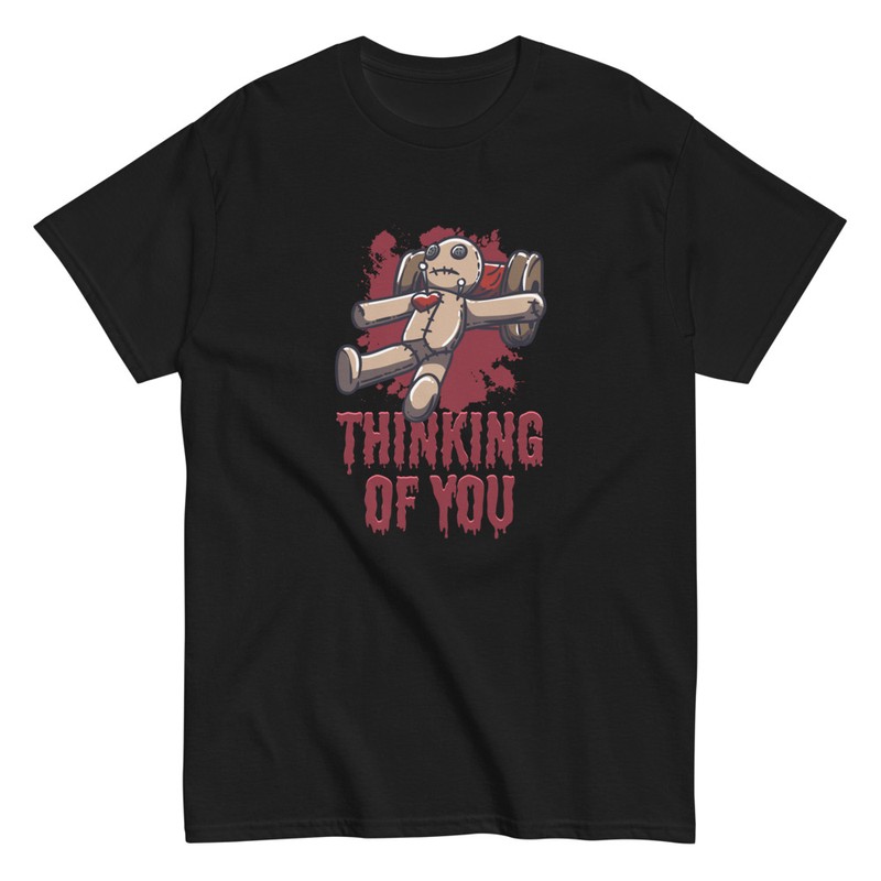 Camisetas: Thinking Of You Muñeco Vudú Halloween