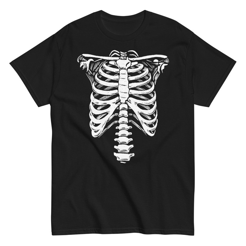 Camisetas: Camiseta de esqueleto para Halloween