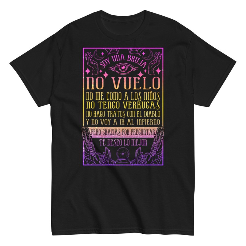 Camisetas: Bruja Irónica con Mensaje