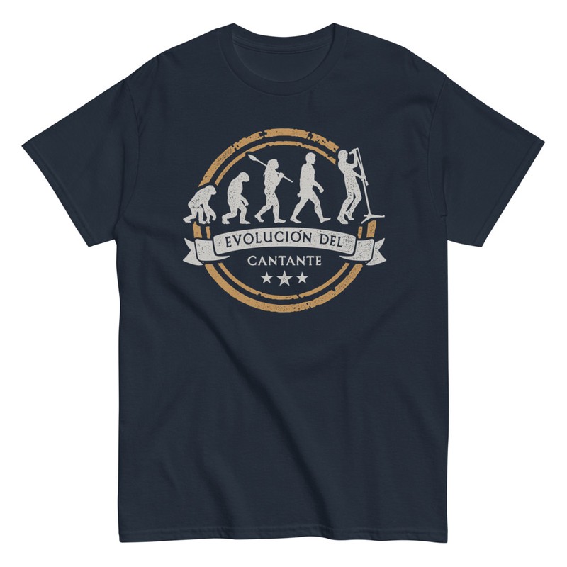 Camisetas: Evolución del Cantante de Rock