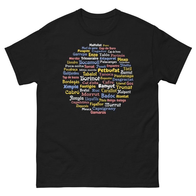 Camisetas: Camiseta Graciosa Insultos en Catalán de Cataluña
