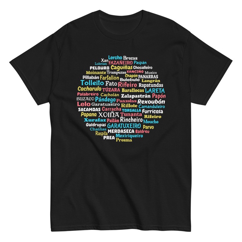 Camisetas: Camiseta Graciosa Insultos en Gallego de Galicia
