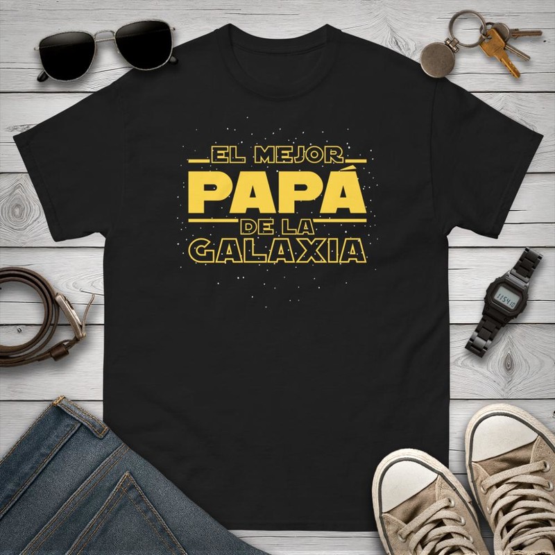 Camisetas: El Mejor Papá de la Galaxia