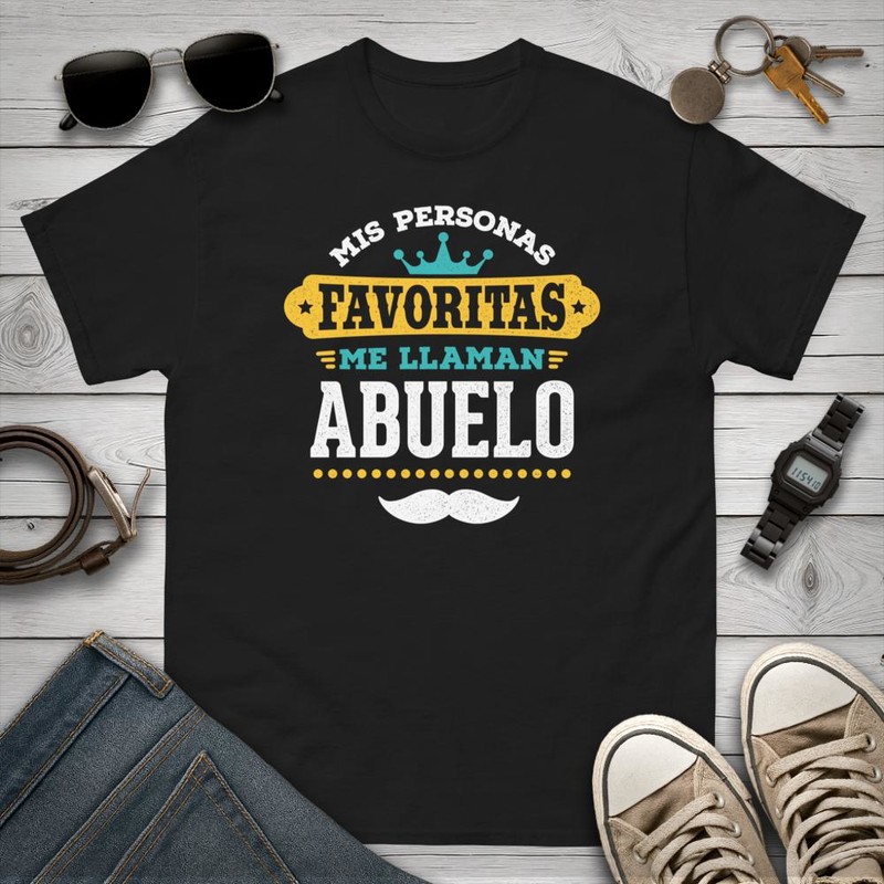 Camisetas: Mis Personas Favoritas Me Llaman Abuelo