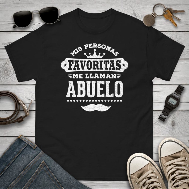 Camisetas: Mis Personas Favoritas Me Llaman Abuelo