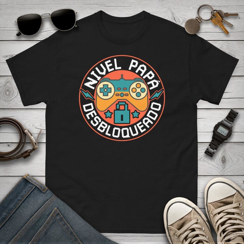 Camisetas: Nivel Papá Desbloqueado
