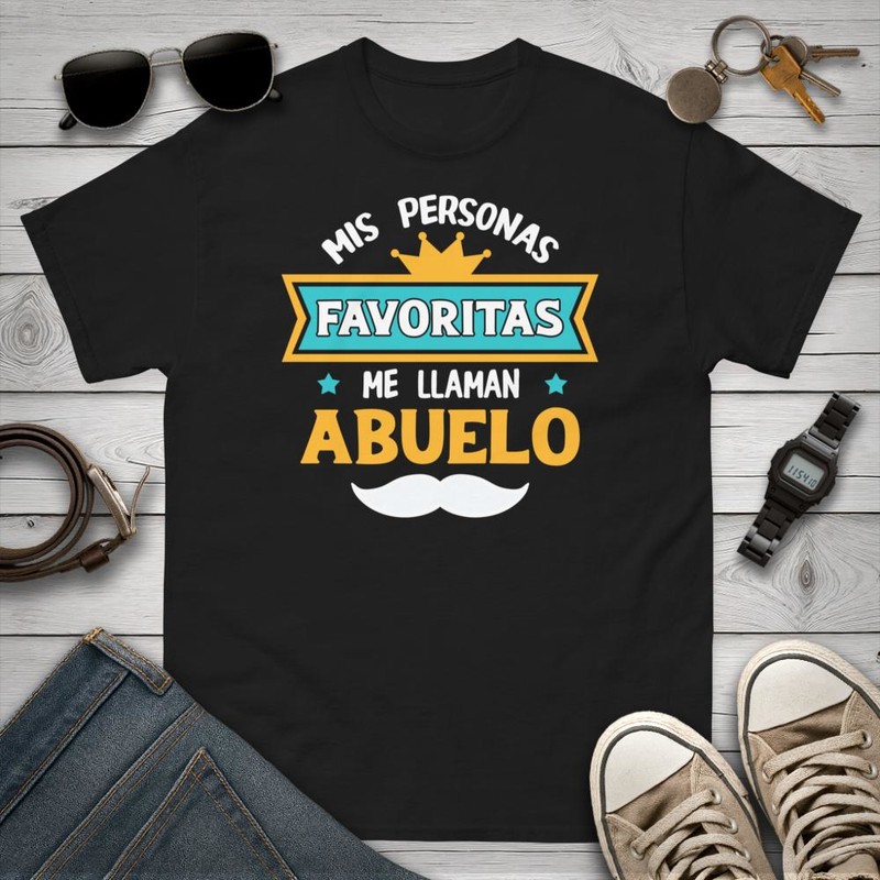Camisetas: Mis Personas Favoritas Me Llaman Abuelo